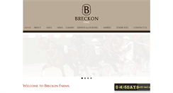 Desktop Screenshot of breckonfarms.co.nz
