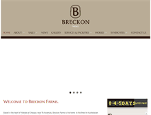 Tablet Screenshot of breckonfarms.co.nz
